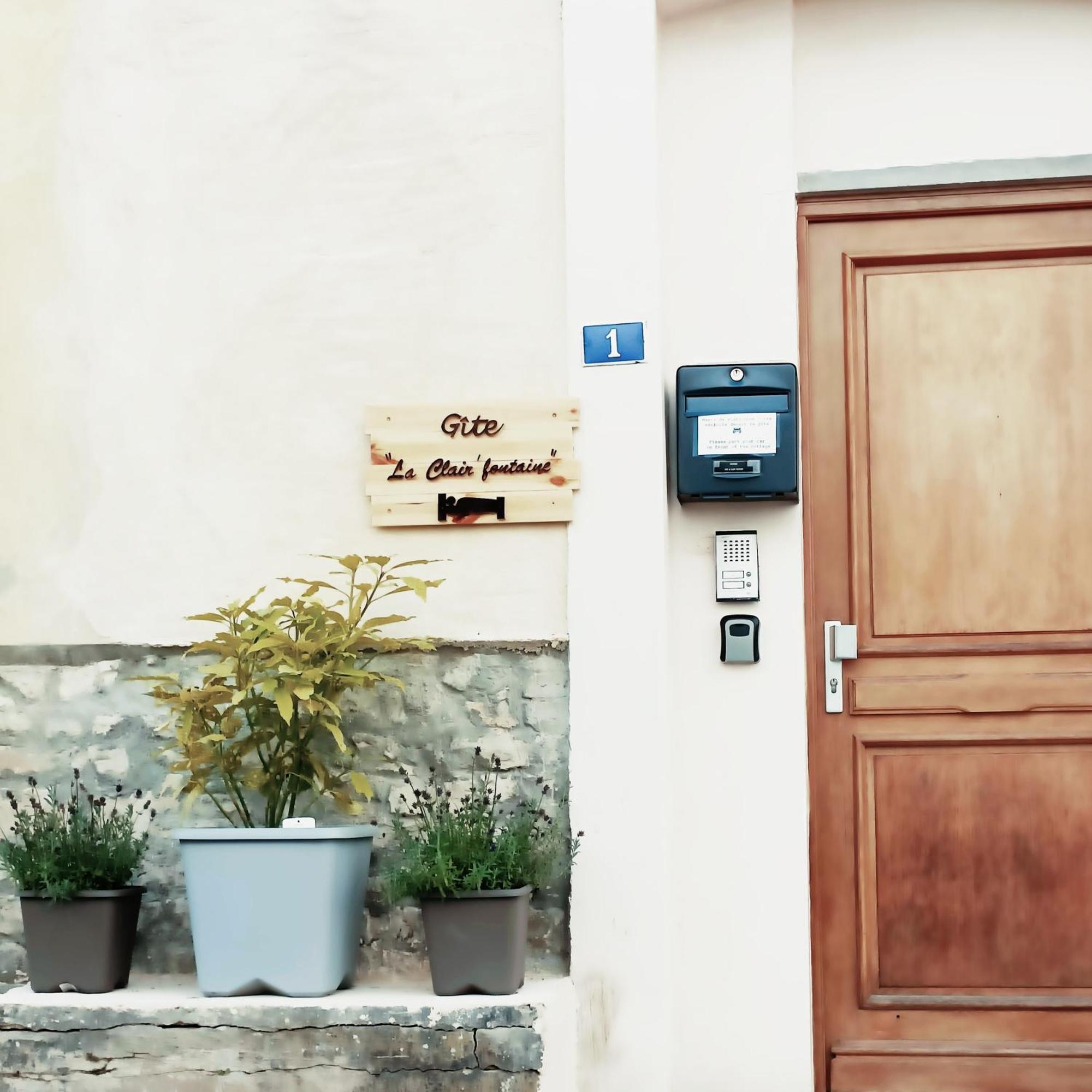 La Clair'Fontaine Apartman Clairvaux Kültér fotó